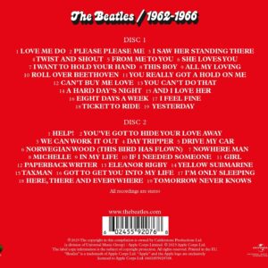 The Beatles 1962-1966 (2023 Edition)[2 CD]
