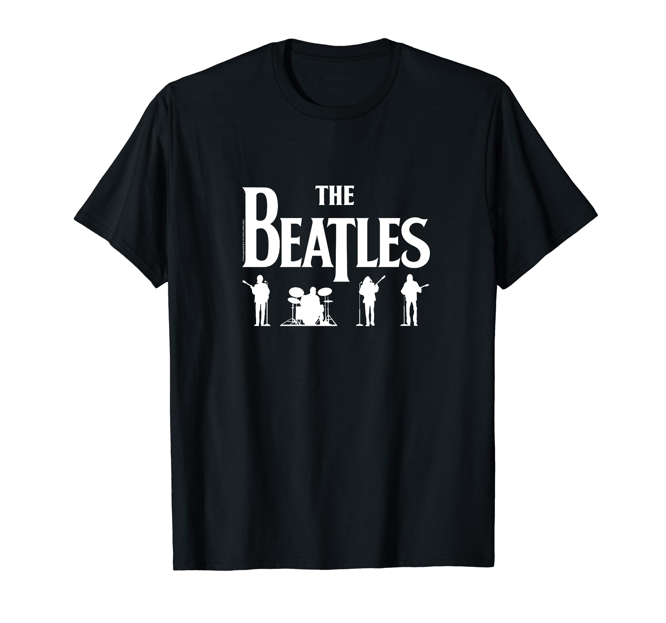 The Beatles Let It Be Light Silhouettes T-Shirt