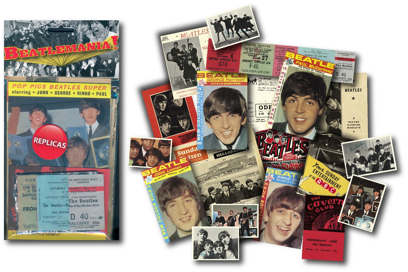 Memorabilia Pack Company Beatlemania Display Album