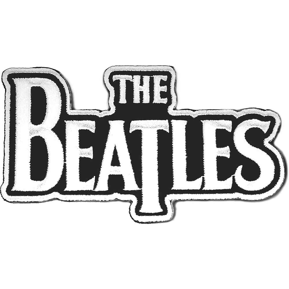 The Beatles - White Drop T Logo [PATCH]