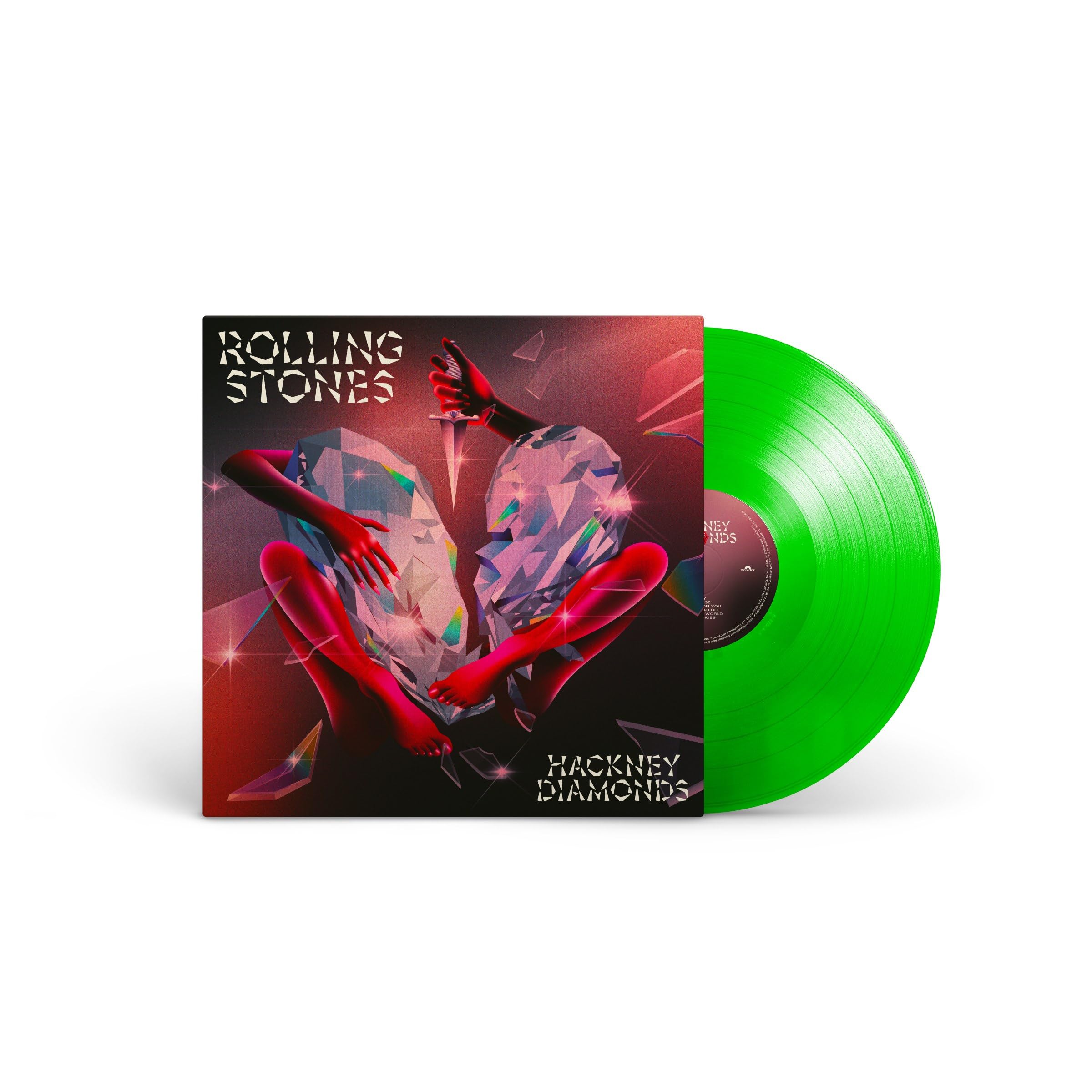 Hackney Diamonds (Amazon Exclusive Green Vinyl + Alternate Cover)