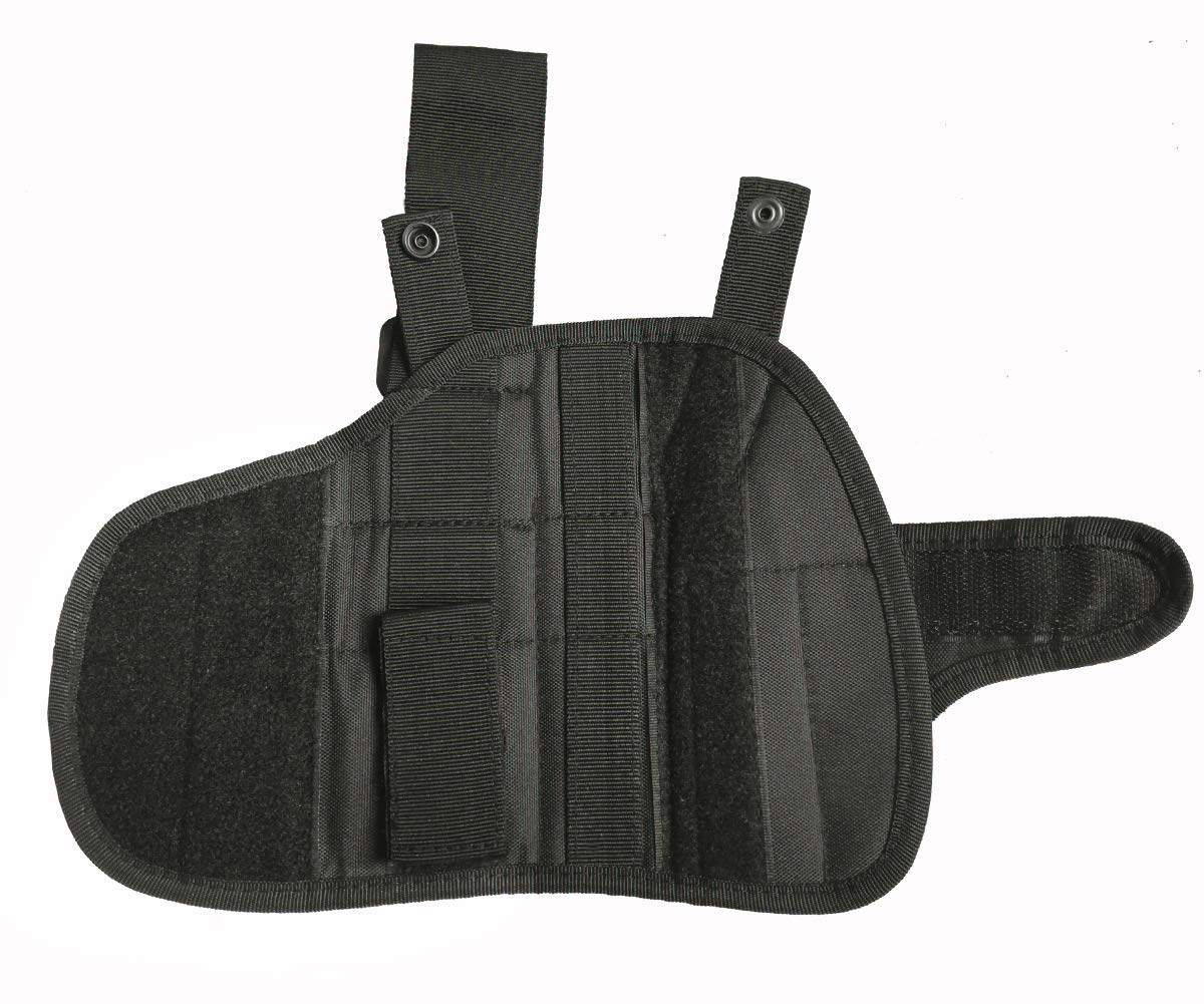 Molle Tactical Pistol Thigh Gun Holster, Drop Leg Holster, Right Hand Adjustable