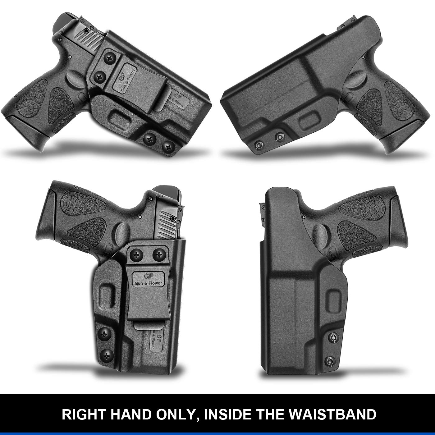 Taurus G2C Holster, G3C Holster Polymer IWB for Concealed Carry | Adj. Cant & Retention Inside Waistband Accessories |Compatible with PT111,Taurus PT140