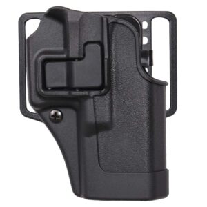 blackhawk serpa cqc concealment holster for glock 19/23/32/36, right hand, black