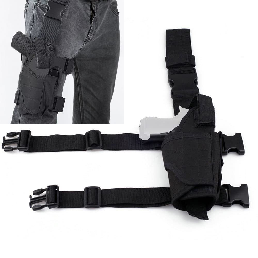 Vdones Drop Leg Holster Tactical Thigh Strap Holster Pistol Hip Airsoft Leg Gun Costume Harness Men Women