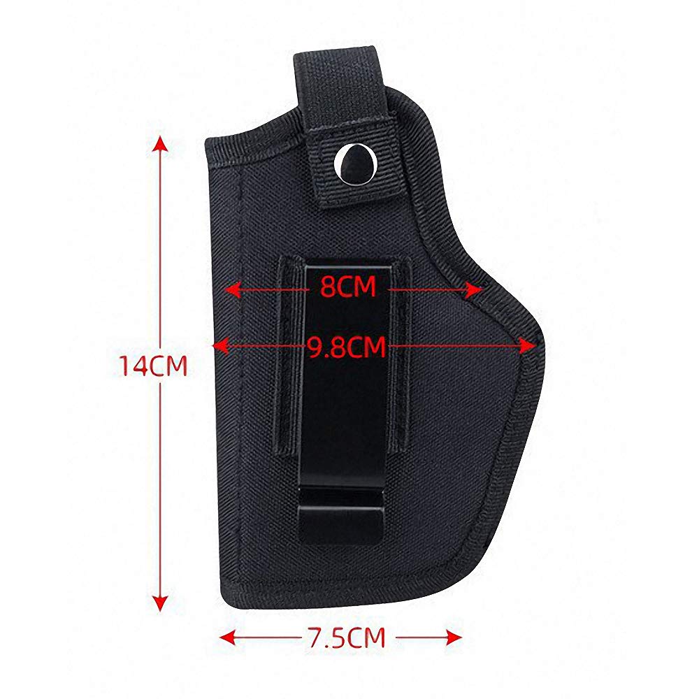 Galaxylense 2 Packs Universal Gun Holster Concealed Carry for Men Women Right and Left Hand Draw Fits All Firearms