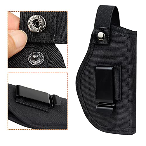 Galaxylense 2 Packs Universal Gun Holster Concealed Carry for Men Women Right and Left Hand Draw Fits All Firearms