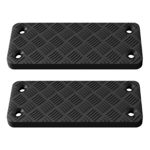 2-pack gun magnet mount, 55 lb rating,magnetic gun holster| rubber coated gun holder for handgun, shotgun, rifles, revolvers| beside holster, using in cars, trucks, wall, desk (2-pack black)