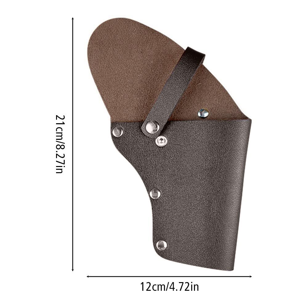 DONGKER Revolver Holster,Leather Concealed Western Cowboy Gun Holster for Left Right Hand Pull Gun Festival Cosplay