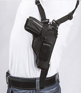 shoulder holster - vertical shoulder holsters for concealed carry - universal under arm gun holder - for glock sig sauer canik walther ruger taurus springfield colt 1911 etc - use versatile iwb & owb