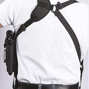 Shoulder Holster - Vertical Shoulder Holsters for Concealed Carry - Universal Under Arm Gun Holder - for Glock Sig Sauer Canik Walther Ruger Taurus Springfield Colt 1911 etc - Use Versatile IWB & OWB