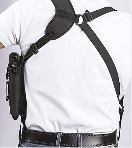 Shoulder Holster - Vertical Shoulder Holsters for Concealed Carry - Universal Under Arm Gun Holder - for Glock Sig Sauer Canik Walther Ruger Taurus Springfield Colt 1911 etc - Use Versatile IWB & OWB