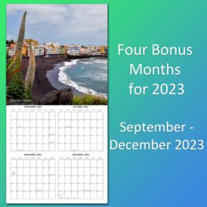 2024 Beaches Monthly Wall Calendar | 12" x 24" | Thick Sturdy Paper | Nature Landscapes Calendar 2024