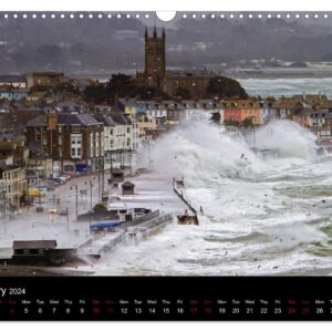 Cornish Surf and Storms (Wall Calendar 2024 DIN A3 Landscape), CALVENDO 12 Month Wall Calendar