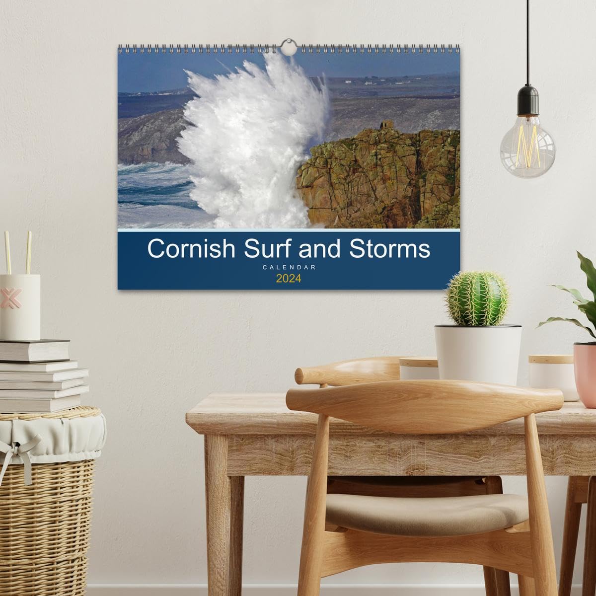 Cornish Surf and Storms (Wall Calendar 2024 DIN A3 Landscape), CALVENDO 12 Month Wall Calendar