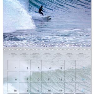 Surfing Passion (Wall Calendar 2024 12" × 12"), CALVENDO 12 Month Wall Calendar