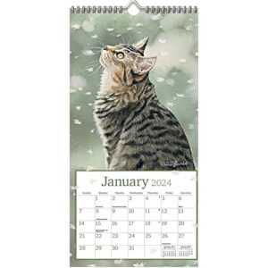 LANG Cats In The Country 2024 Vertical Wall Calendar (24991079115)