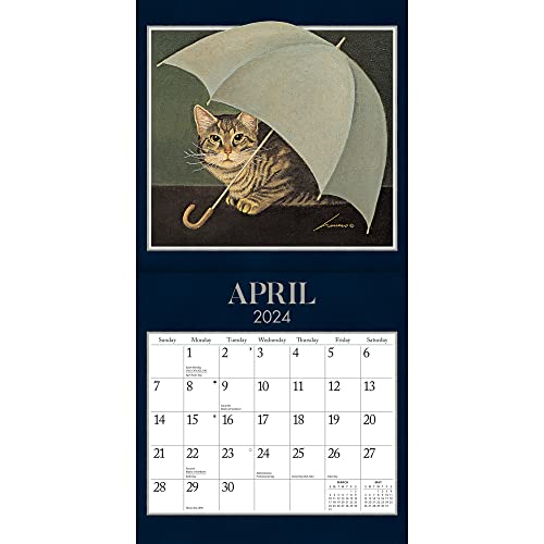 LANG American Cat™ 2024 Mini Wall Calendar (24991079235)