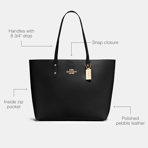 COACH Town Tote, Black