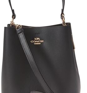 COACH Town Bucket Bag, Black Oxblood