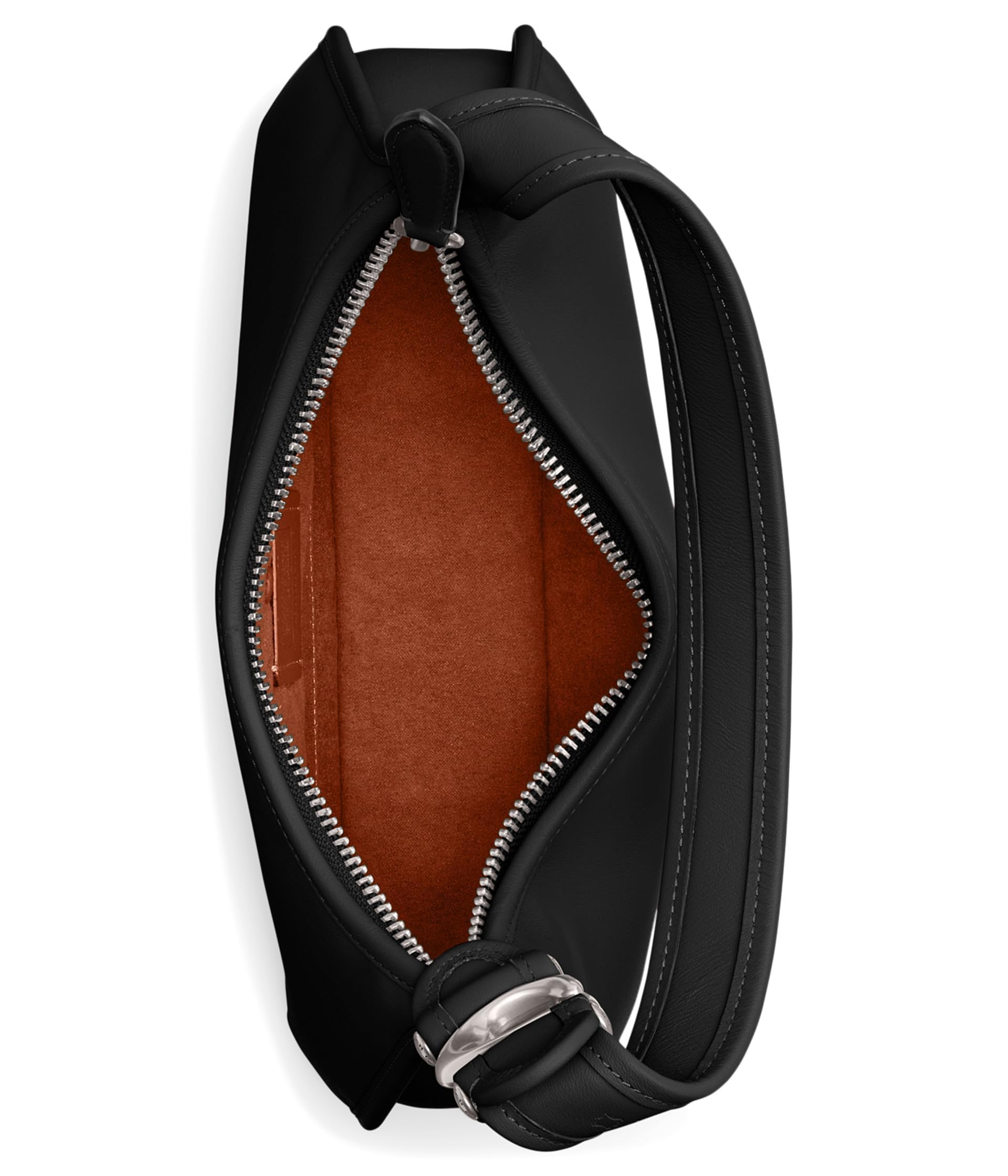 COACH Glovetanned Leather Eve Shoulder Bag, Black