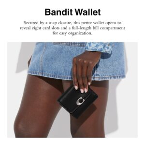 Coach Womens Bandit Wallet, Black