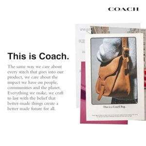 COACH Belt Bag in Crossgrain Leather, Black