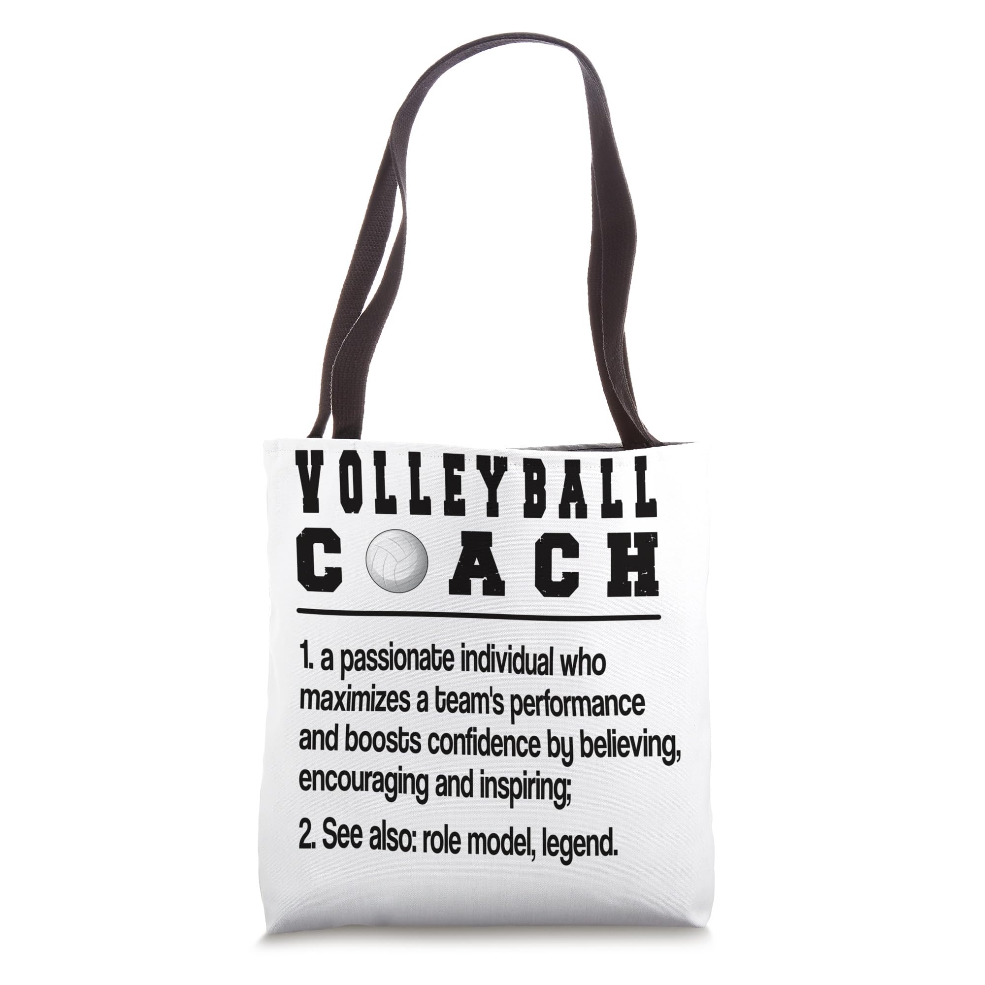 Volleyball Coach Definition Volleyball Coaching Tote Bag