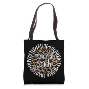 best instructional coach instructional coaching tote bag