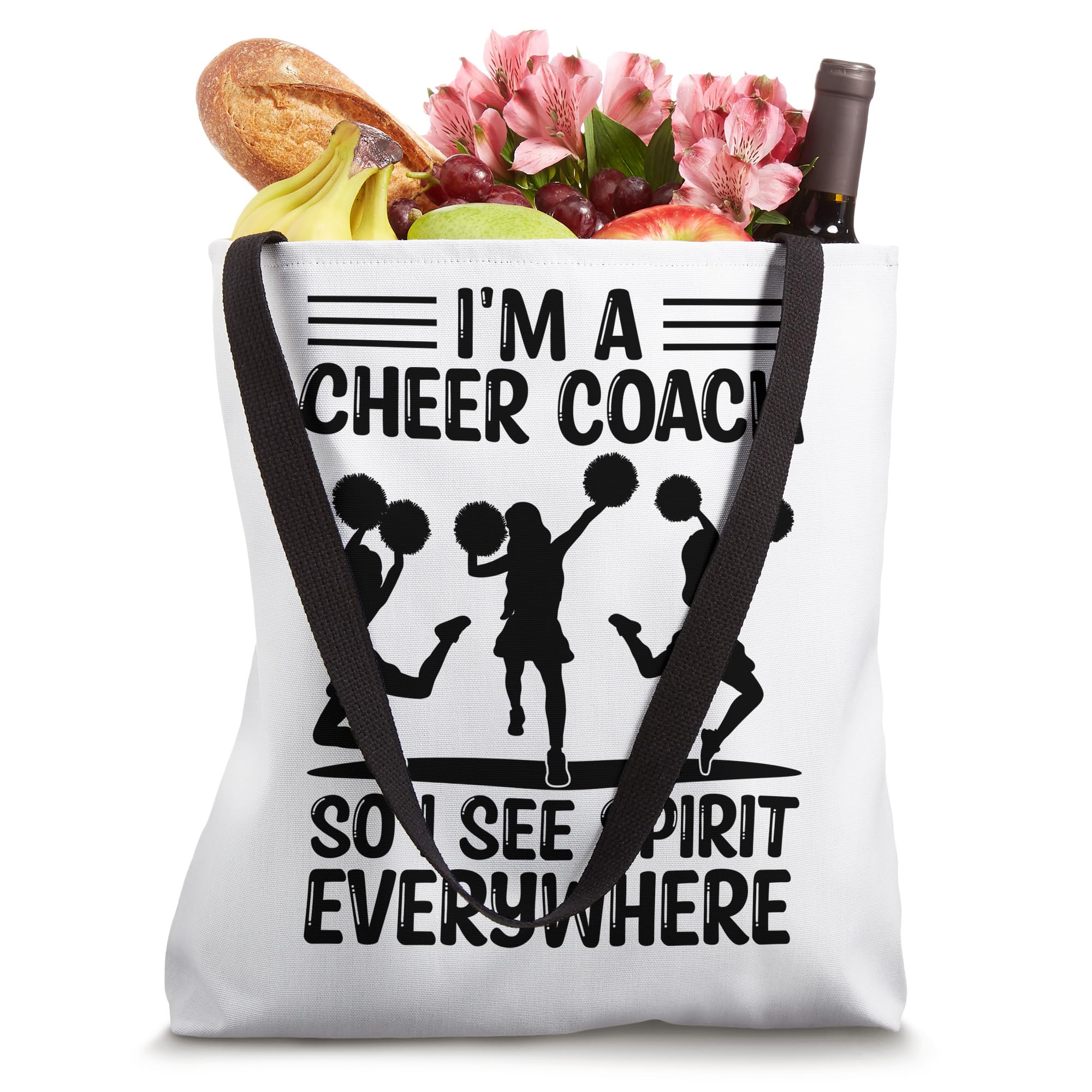 Cheerleading Coach Cheer Coach Cheerleader Cheer Training Tote Bag