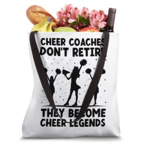 Cheerleading Coach Cheer Coach Cheerleader Cheer Training Tote Bag