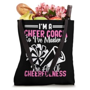 Cheerleading Coach Cheer Coach Cheerleader Cheer Training Tote Bag