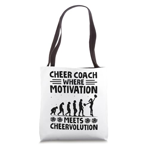 Cheerleading Coach Cheer Coach Cheerleader Cheer Training Tote Bag