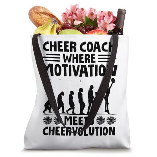 Cheerleading Coach Cheer Coach Cheerleader Cheer Training Tote Bag