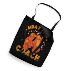 Muay Thai Coach Martial Arts Boxing Fighter Hobby Tote Bag