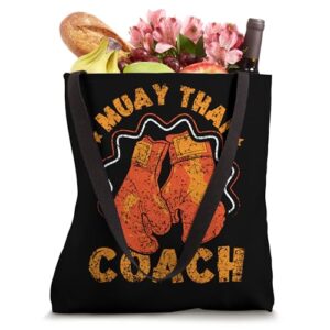 Muay Thai Coach Martial Arts Boxing Fighter Hobby Tote Bag