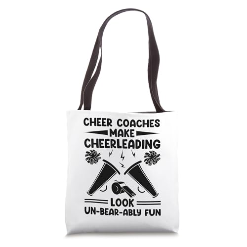 Cheerleading Coach Cheer Coach Cheerleader Cheer Training Tote Bag