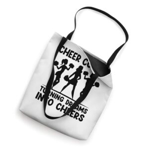 Cheerleading Coach Cheer Coach Cheerleader Cheer Training Tote Bag