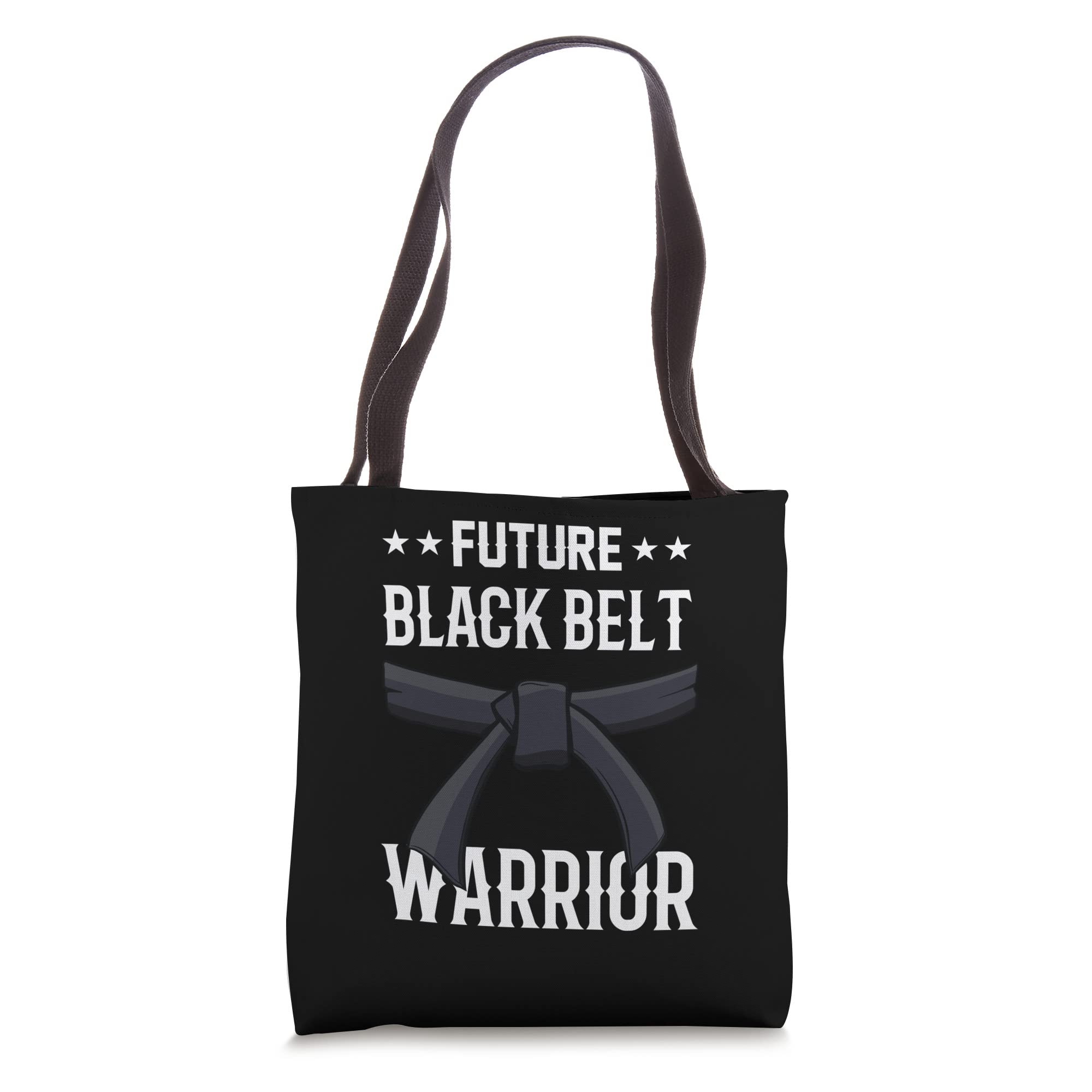 Future Black Belt Warrior Training Belts Martial Arts Mma Tote Bag