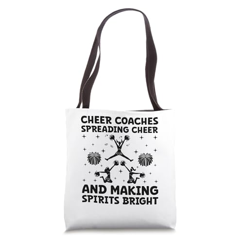 Cheerleading Coach Cheer Coach Cheerleader Cheer Training Tote Bag