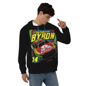 ASFRSH William Byron 24 Men'S Pullover Hoodie Casual Hooded Sweatshirt Best Hoodies Sportswear Tracksuit