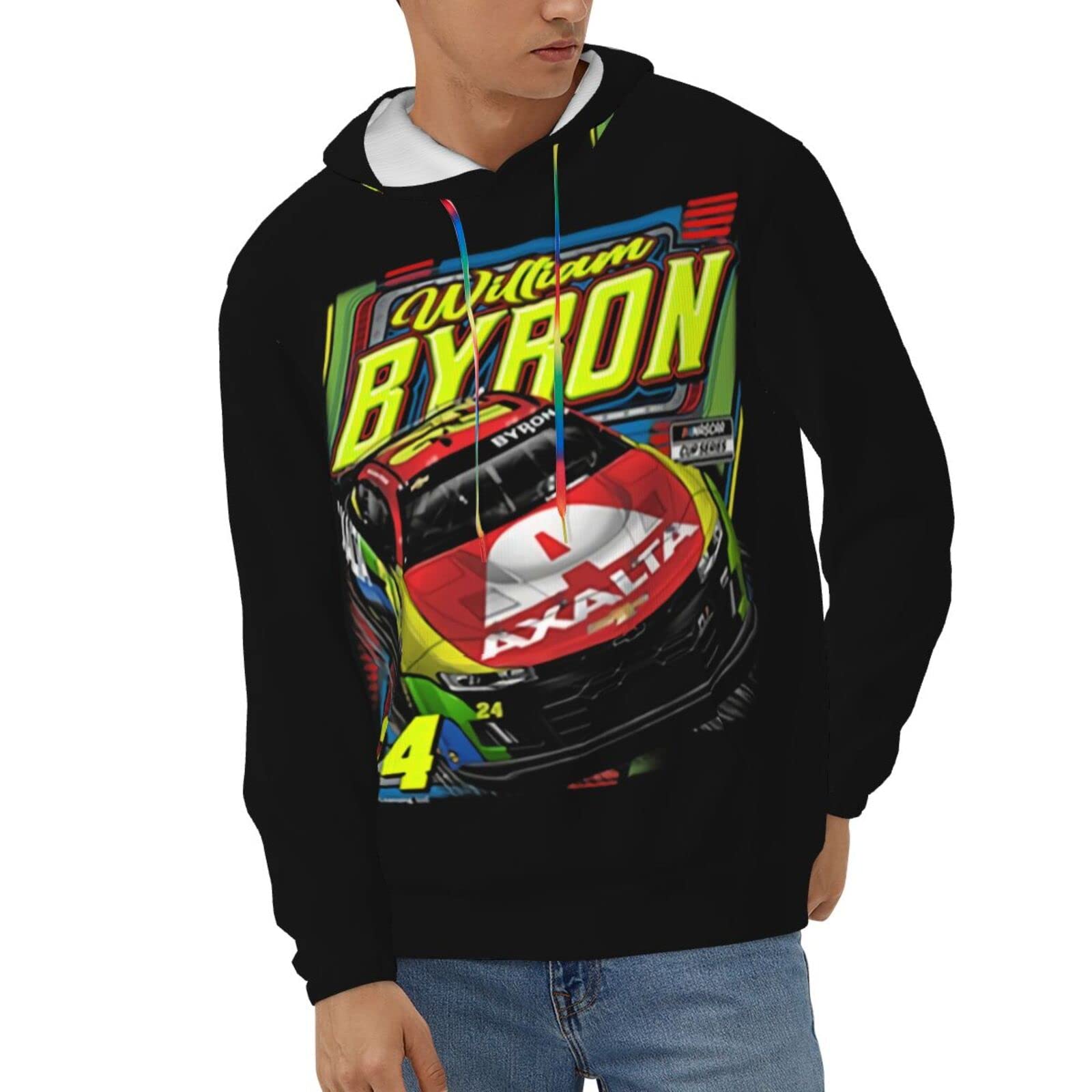 ASFRSH William Byron 24 Men'S Pullover Hoodie Casual Hooded Sweatshirt Best Hoodies Sportswear Tracksuit