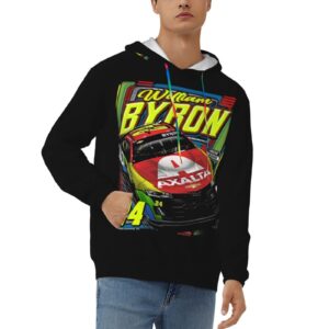 ASFRSH William Byron 24 Men'S Pullover Hoodie Casual Hooded Sweatshirt Best Hoodies Sportswear Tracksuit