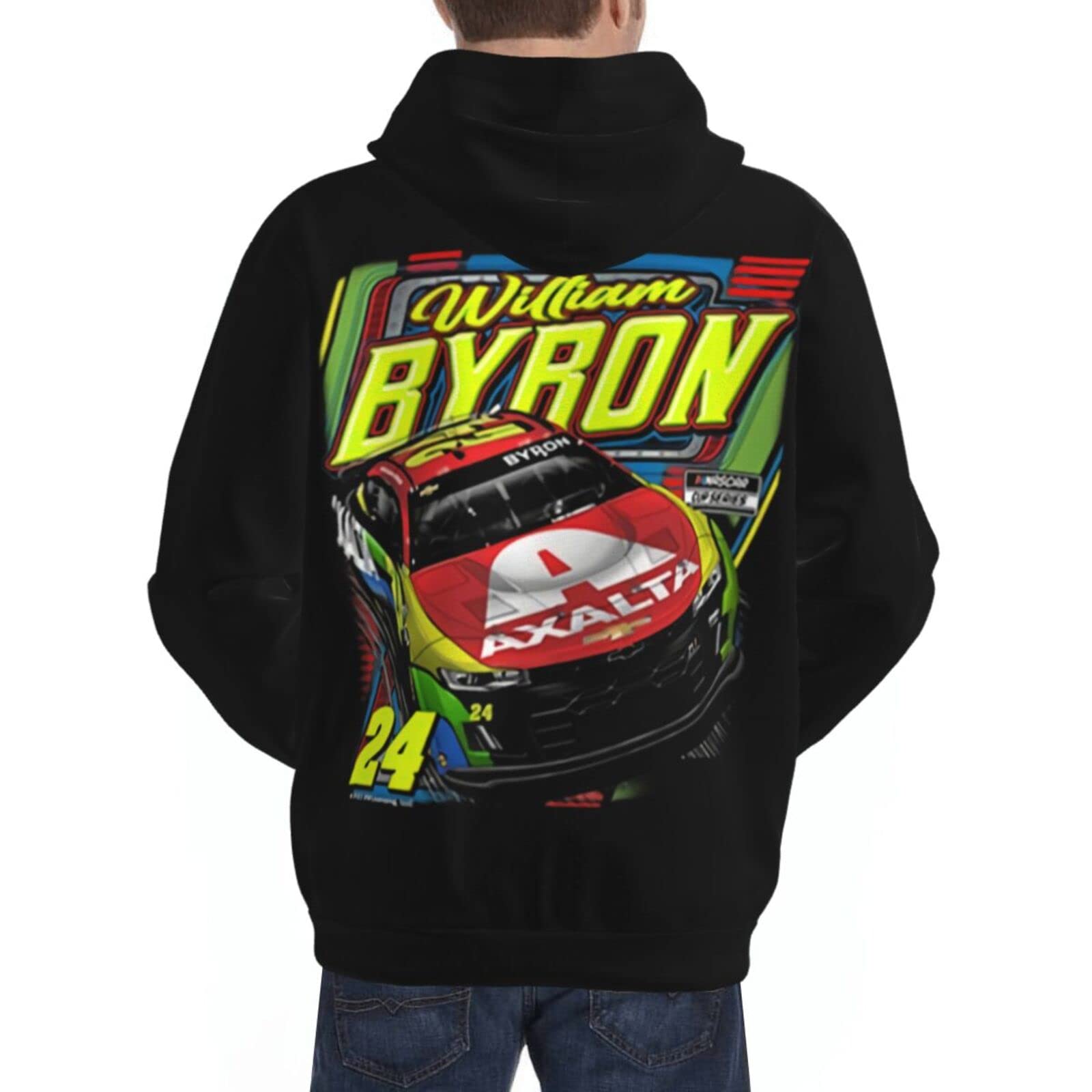 ASFRSH William Byron 24 Men'S Pullover Hoodie Casual Hooded Sweatshirt Best Hoodies Sportswear Tracksuit