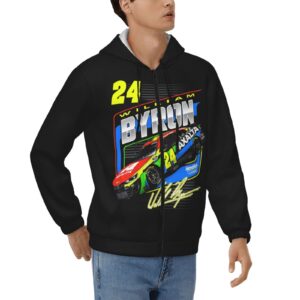 asfrsh william byron 24 hoodies zip up sweatshirts thick coats hooded jacket hoodie unisex print coat jacket