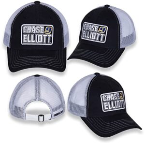 Checkered Flag Sports 2023 Chase Elliott Ladies Hat - NASCAR Adjustable Automotive Racing Mesh Baseball Cap