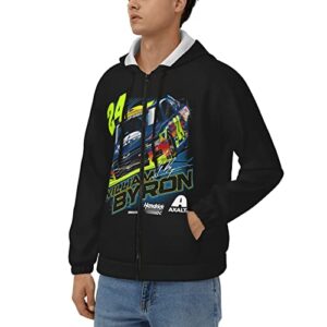 ASFRSH William Byron 24 Hoodies Zip Up Sweatshirts Thick Coats Hooded Jacket Hoodie Unisex Print Coat Jacket