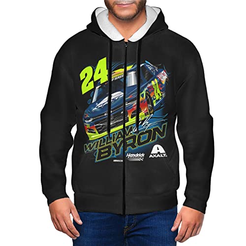 ASFRSH William Byron 24 Hoodies Zip Up Sweatshirts Thick Coats Hooded Jacket Hoodie Unisex Print Coat Jacket