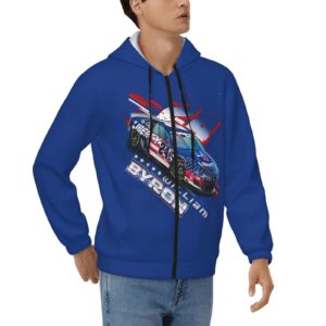 ASFRSH William Byron 24 Hoodies Zip Up Sweatshirts Thick Coats Hooded Jacket Hoodie Unisex Print Coat Jacket