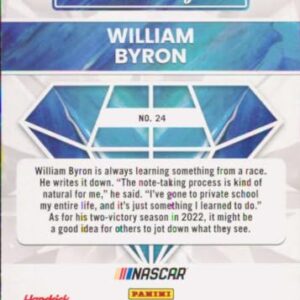 2023 Donruss Race Kings #12 William Byron Liberty University/Hendrick Motorsports/Chevrolet Racing Card - Sportscard Superstore